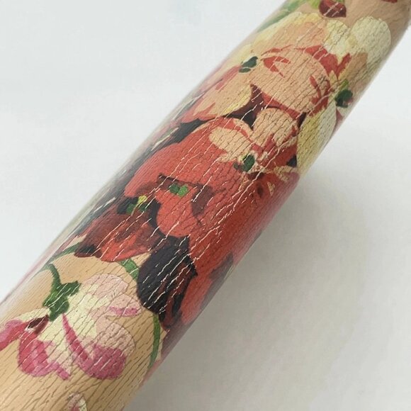 GUCCI Women's Long Wallet Nice Flora Leather White Used - Picture 6 of 12